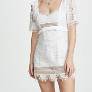 For Love & Lemons Amandine Mini Dress